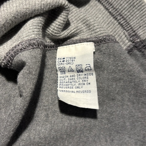 2/$30 Tommy Hilfiger Gray Split V-neck Collar Short Sleeve Shirt Size XXL - Picture 7 of 9